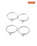 Silver Bangles for New Born Baby Himalayan Agro Trade