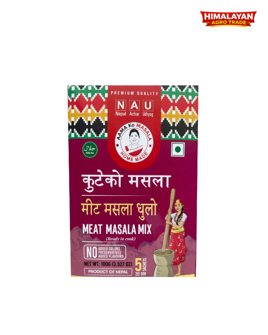 Aama ko meat masala 100gm Himalayan Agro Trade