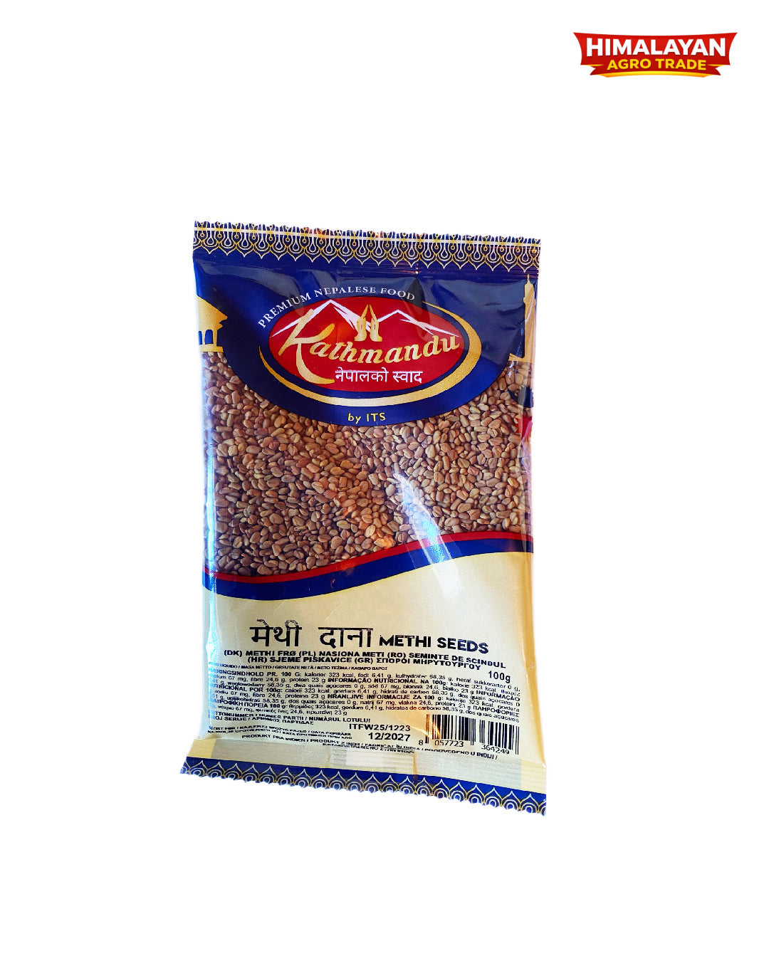 Meethi (fenugreek) Seeds 100gm Himalayan Agro Trade