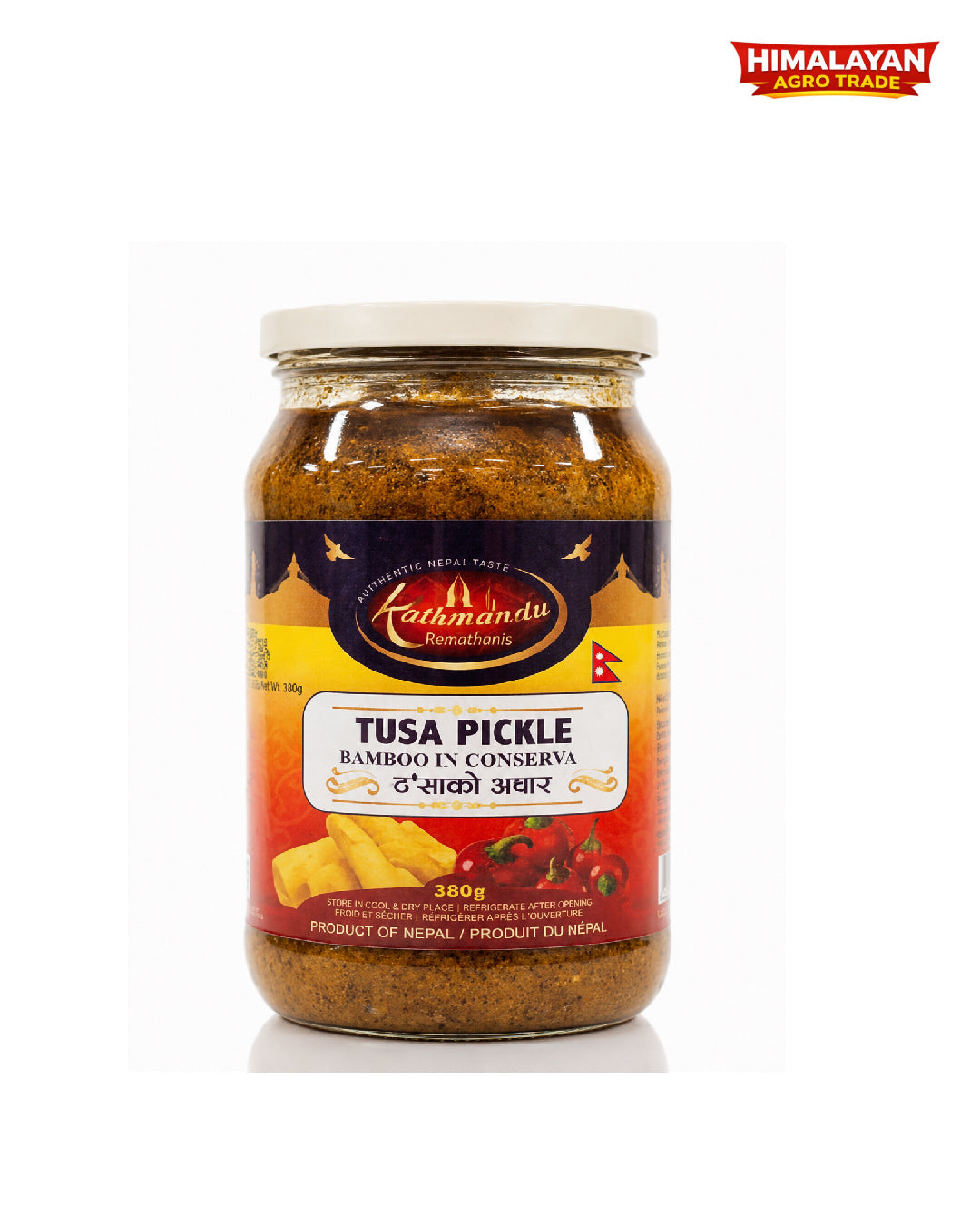 Tusa Pickle 380gm Himalayan Agro Trade